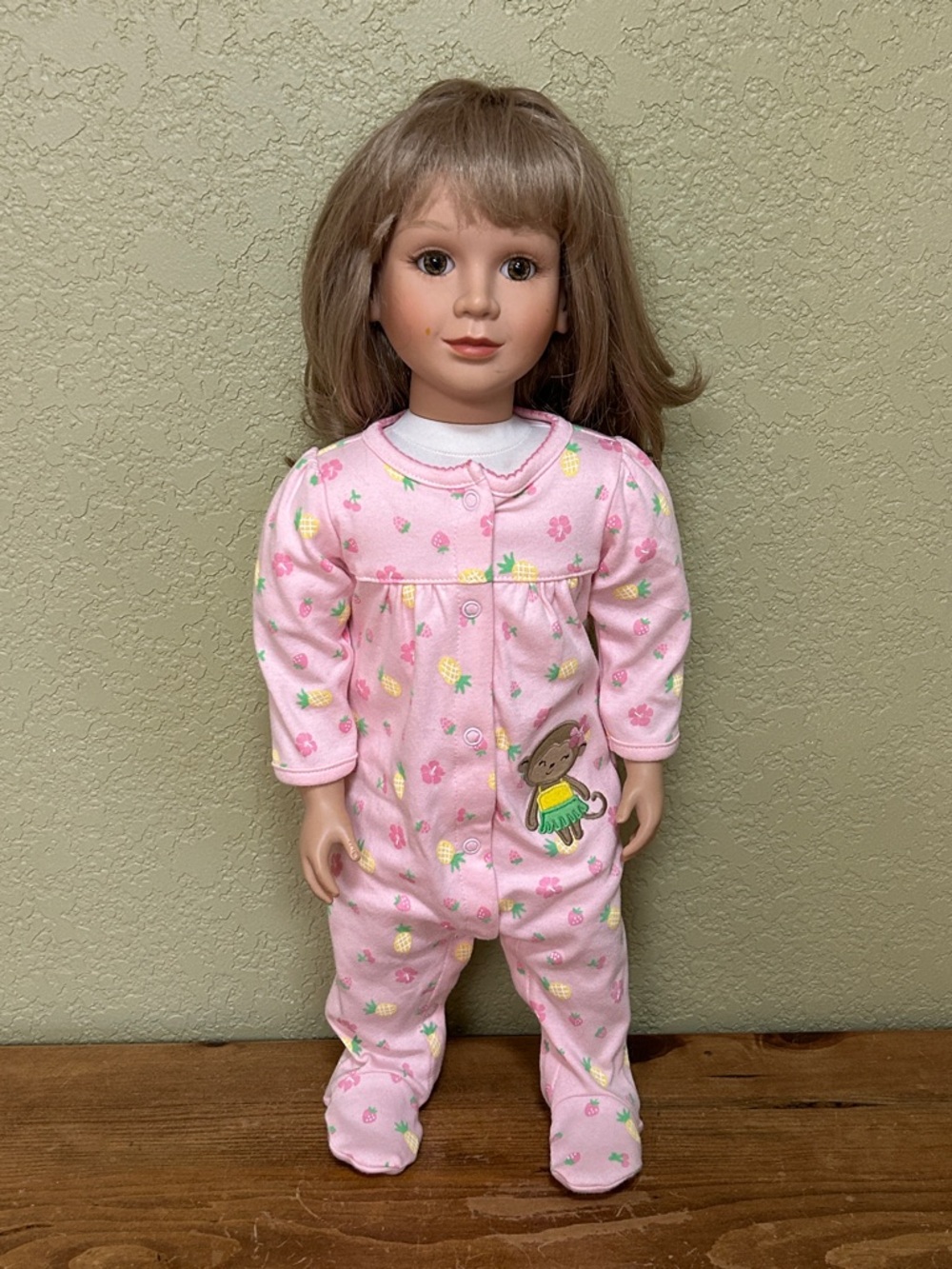 Gorgeous My Twinn Doll Honey Blonde Hair & Amber Eyes Denver Body EUC